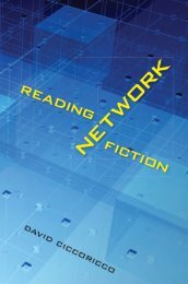 David Ciccoricco, Reading Network Fiction, Introduction, chapters 1 ...