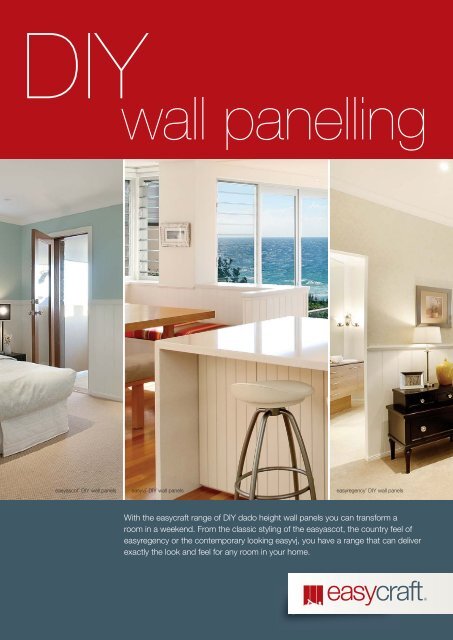 DIY Wall Panelling Brochure - Trade Essentials