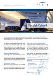 Pacelab Cabin 6 | Product Data Sheet