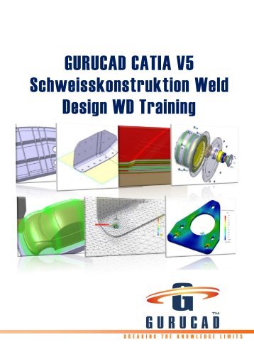 GURUCAD CATIA V5 Schweisskonstruktion Weld Design WD ...