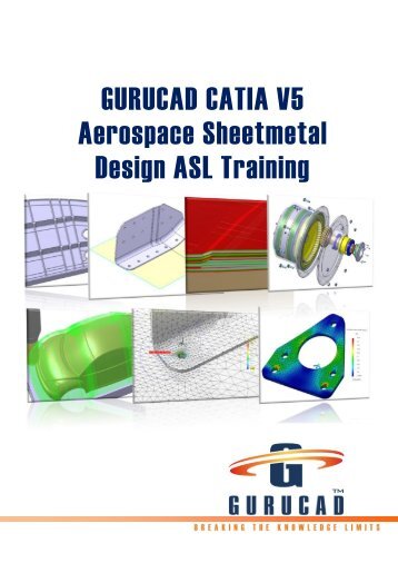 GURUCAD CATIA V5 Aerospace Sheetmetal Design ASL Training DE