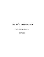 TrueGrid Examples Manual