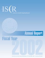 ISCR Subcontract Research Summaries - TrueGrid
