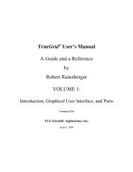 TrueGrid ® User's Manual, Volume 1