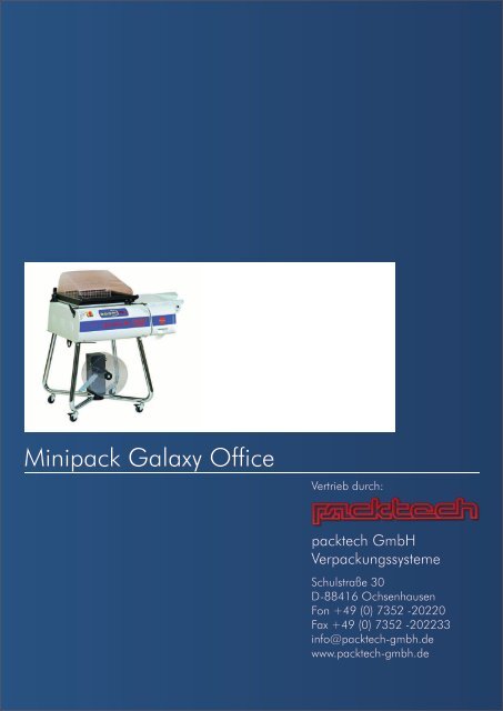 Minipack Galaxy Office - Packtech-GmbH