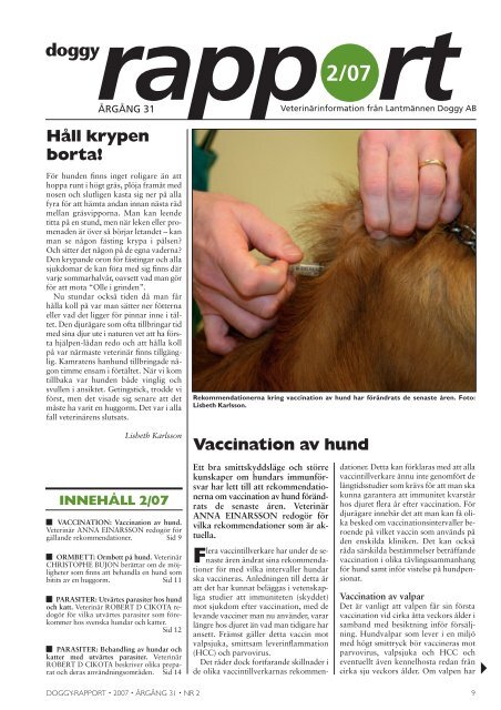 Doggy-Rapport nr 2-07.qxd