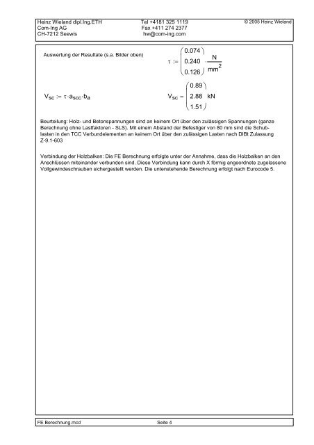 Mathcad - FE Berechnung.mcd