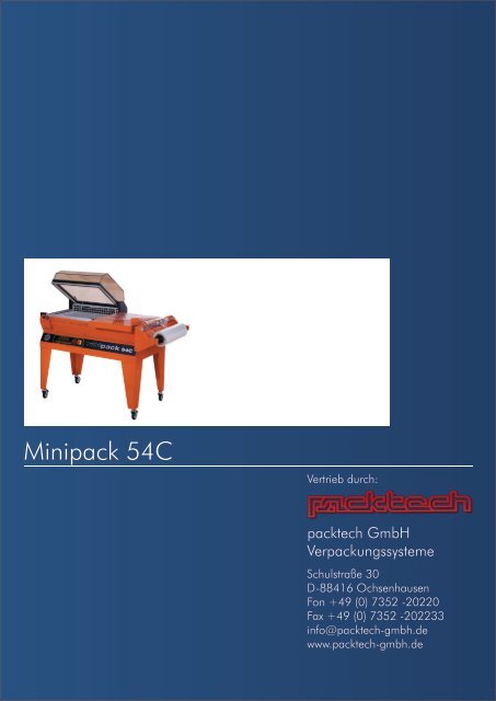 Minipack 54C - Packtech-GmbH