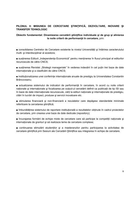 Program managerial - Universitatea Constantin Brancoveanu