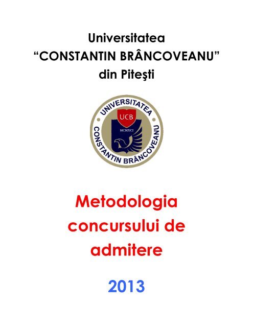 aici - Universitatea Constantin Brancoveanu