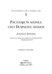 Edwards - Pacatosii in mainile unui Dumnezeu manios