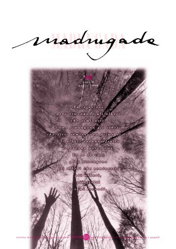 Madrugada numero 29 - Associazione Macondo