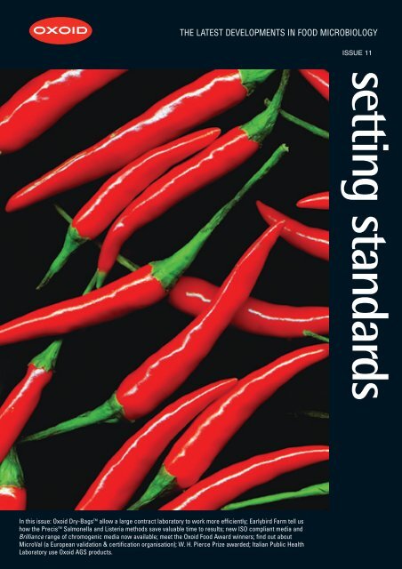 The Latest Developments In Food Microbiology Oxoid