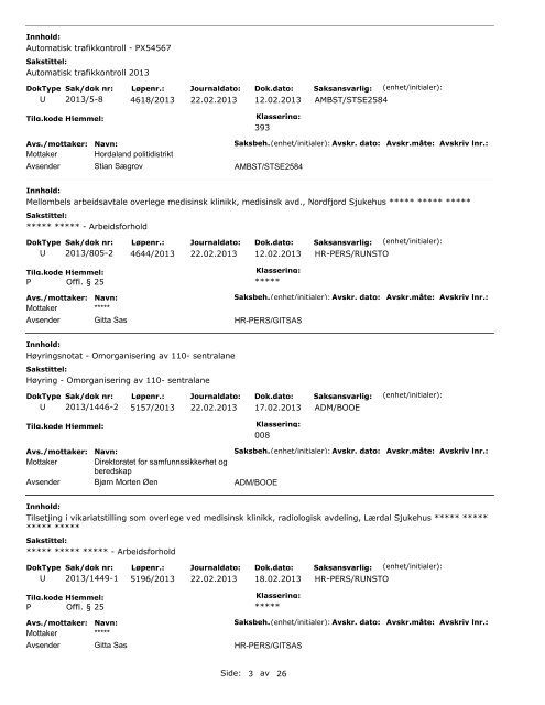 Offentleg journal 02 22-24 2013.pdf - Helse FÃ¸rde