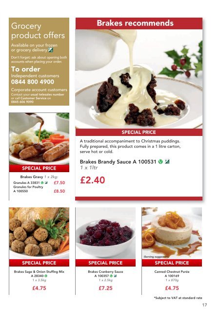 TURKEY & PIGS IN BLANKETS SPECIAL OFFER - Brakes