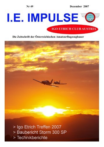 FLUGTECHNIK - Igo Etrich Club Österreich