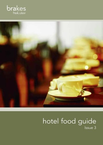Hotel Food Guide - Brakes
