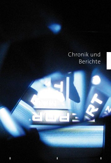 Chronik und Berichte (Teil 2) Seite 216 bis - ARD