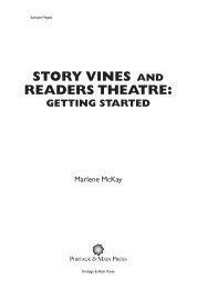 STORY VINES AND READERS THEATRE: - Portage & Main Press