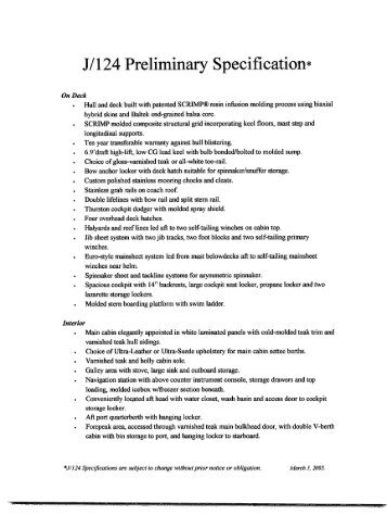 J124 Specs March.pdf - J/Owners