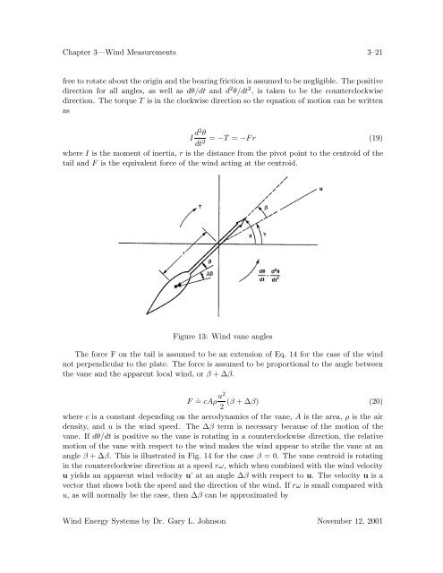 WIND ENERGY SYSTEMS - Cd3wd