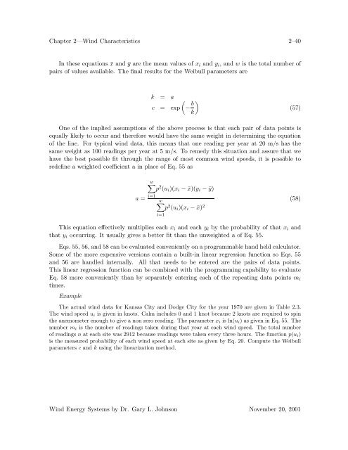 WIND ENERGY SYSTEMS - Cd3wd