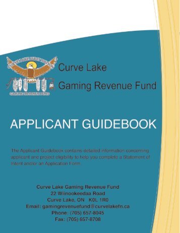GRF Guidebook 2012 (pdf - 1445KB) - Curve Lake First Nation