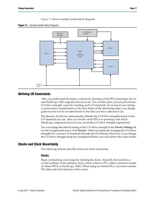 Page 16 Timing