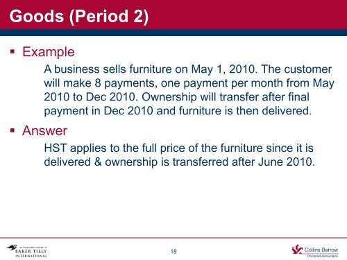 Ontario Harmonized Sales Tax