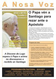 Outubro_2010:Especial A Nosa Voz.qxd - DiÃ³cesis de Lugo