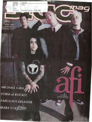 Download issue as PDF - SLUG Magazine