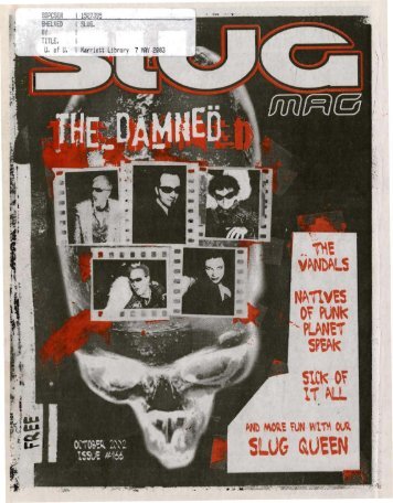 Download issue as PDF - SLUG Magazine