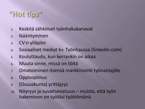 esitysmateriaali - Vaasan ammattikorkeakoulu