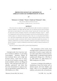 protective effect of carnosine on amikacin-induced nephrotoxicity in ...