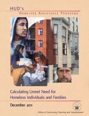 Calculating Unmet Need for Homeless Individuals and ... - OneCPD