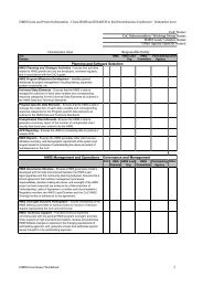 HMIS Governance Worksheet - OneCPD