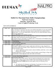 update1(4/8) - SkillsUSA Maryland