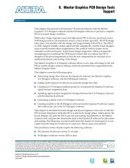 Design Capture to DxDesigner Migration - Mentor Graphics PCB Tools