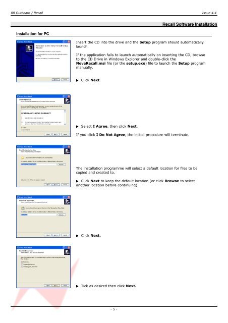 Recall User Manual - AMS Neve