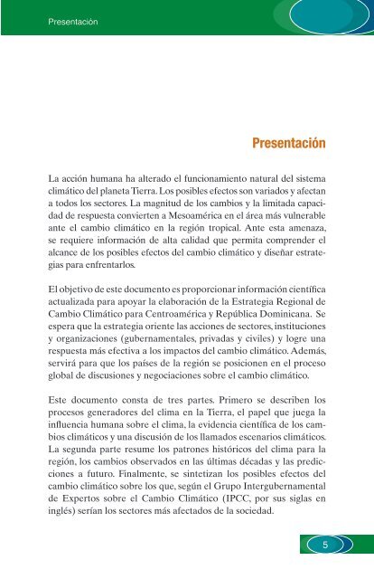 ABC del Cambio ClimÃ¡tico en MesoamÃ©rica - Catie