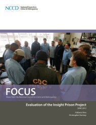 Evaluation of the Insight Prison Project - National Council on Crime ...