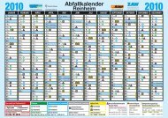 SperrmÃ¼ll und Elektroschrott - Reinheim