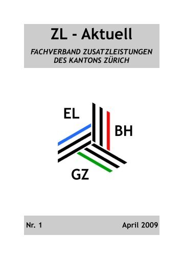 ZL Aktuell0109_Druck - Fachverband Zusatzleistungen