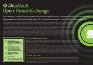 AlienVault Open Threat Exchange