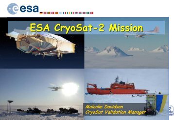 ESA CryoSat-2 Mission
