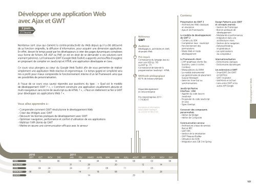 Développement Web Développement mobile ... - Youblisher