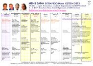 Extra Ostern 2013 - MENS SANA eV
