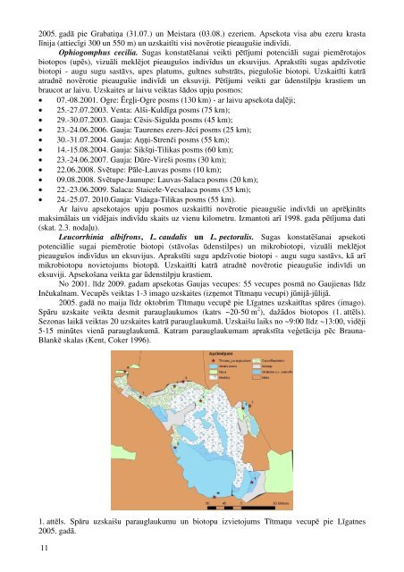 Odonata - Entomological Society of Latvia - Latvijas Daba