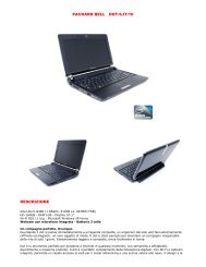 PACKARD BELL DOT-S.IT/10 DESCRIZIONE