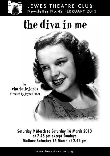 February 2013: The Diva in Me - Lewes Little Theatre